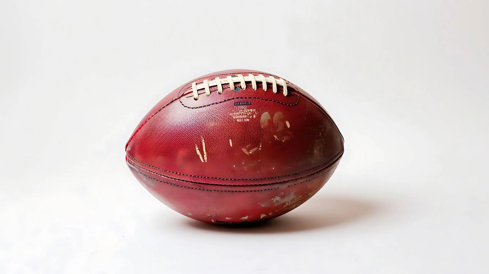 Classic College Football Ball on White Background — free download from Dotvec