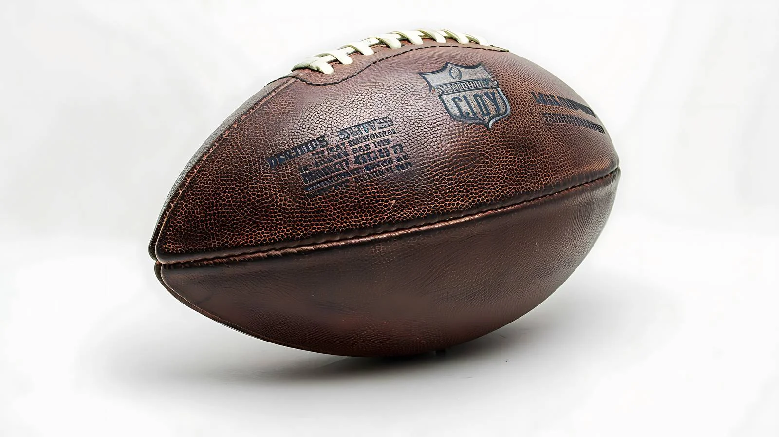 College Football Ball White Background Isolated — free download from Dotvec