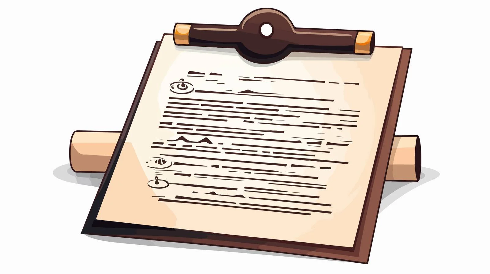 Official Document Distressed Icon Symbol — free download from Dotvec