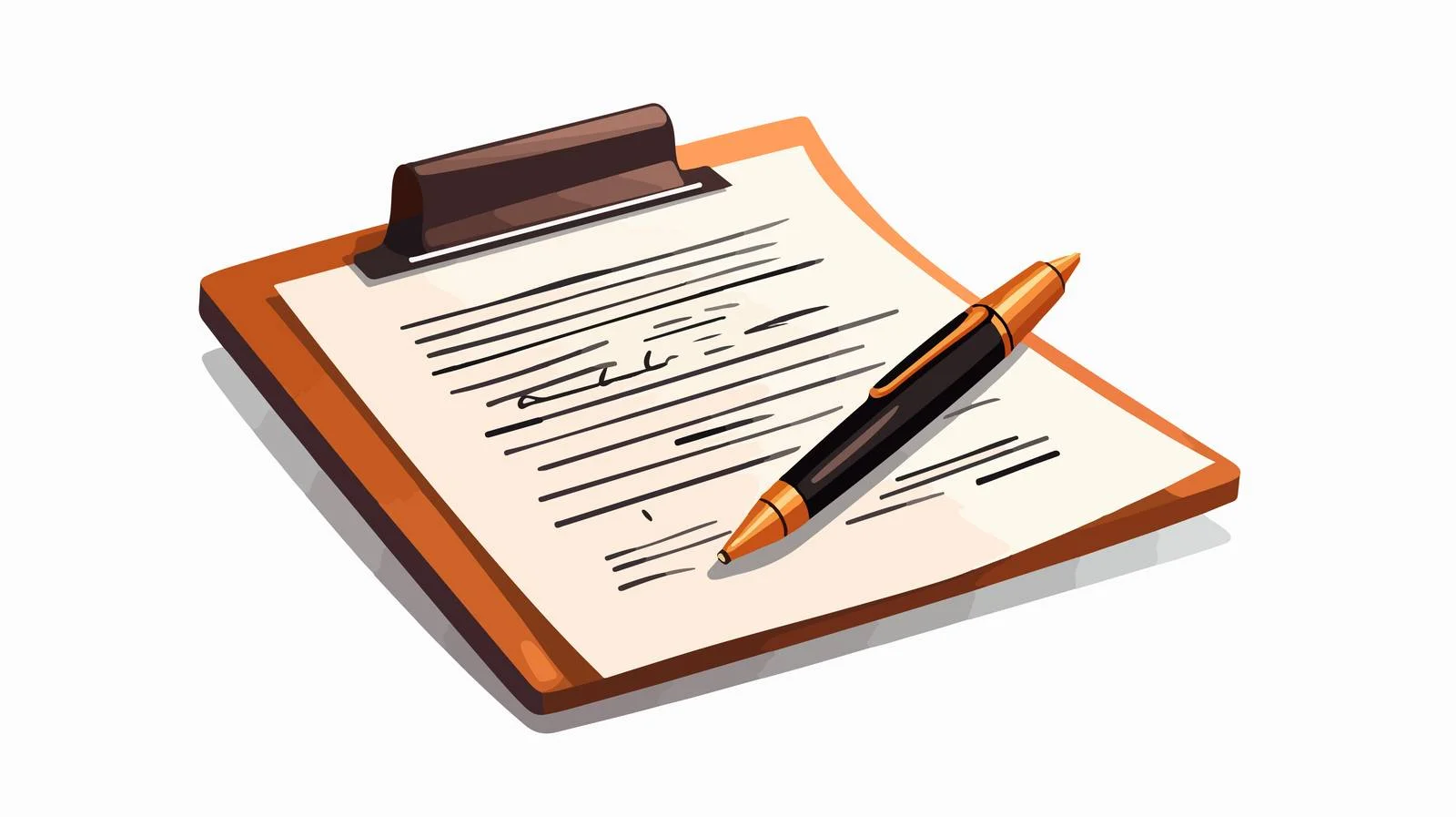 Distressed Official Document Icon Symbol — free download from Dotvec