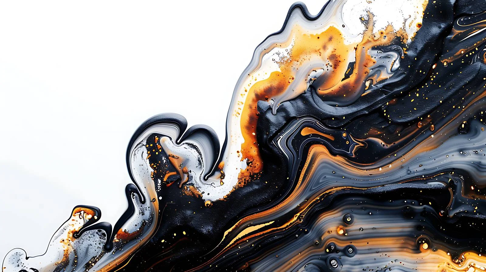 Petrol water pollution abstract with unique identifier — free download from Dotvec