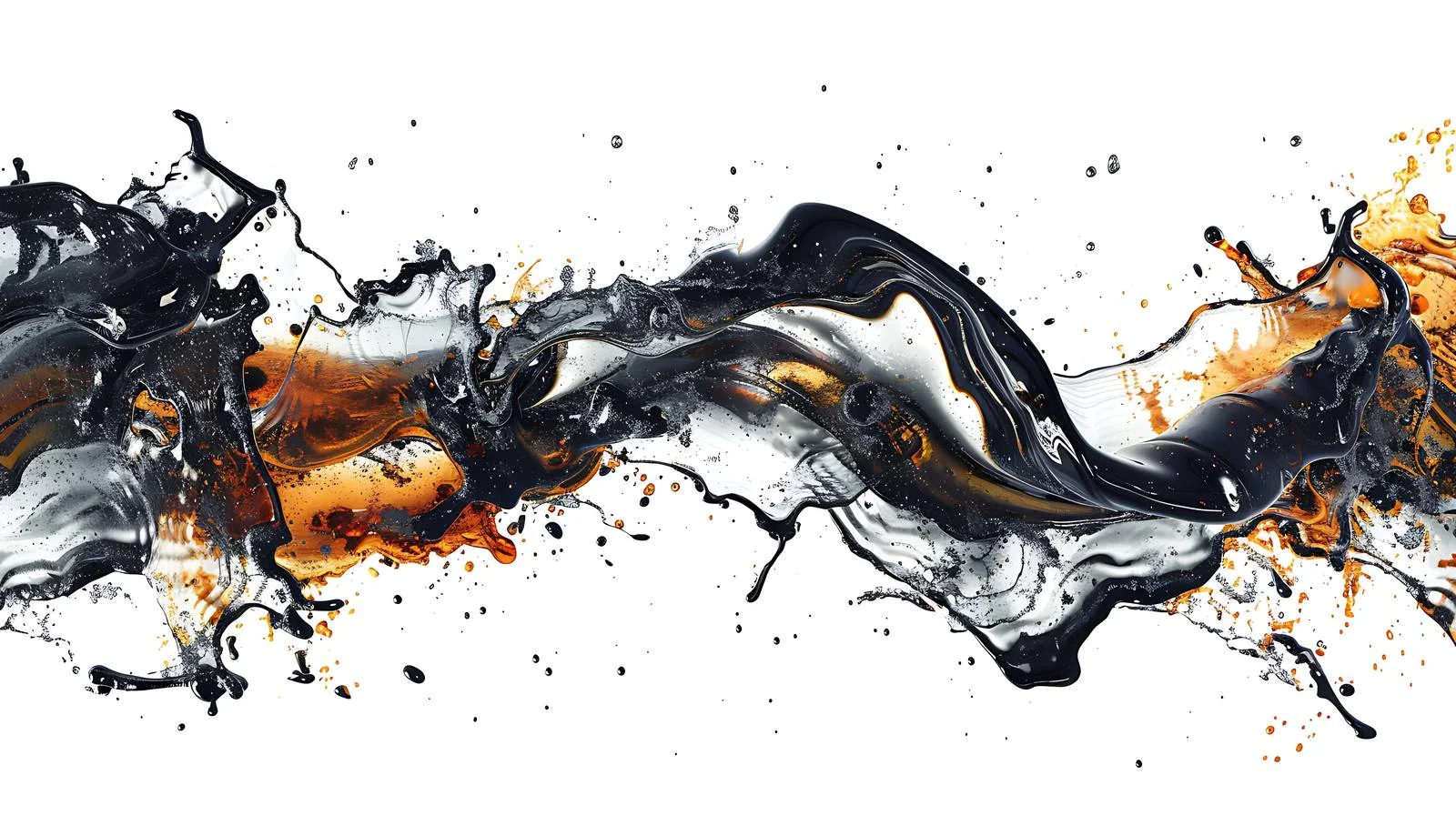 Abstract Oil Water Pollution Background — free download from Dotvec