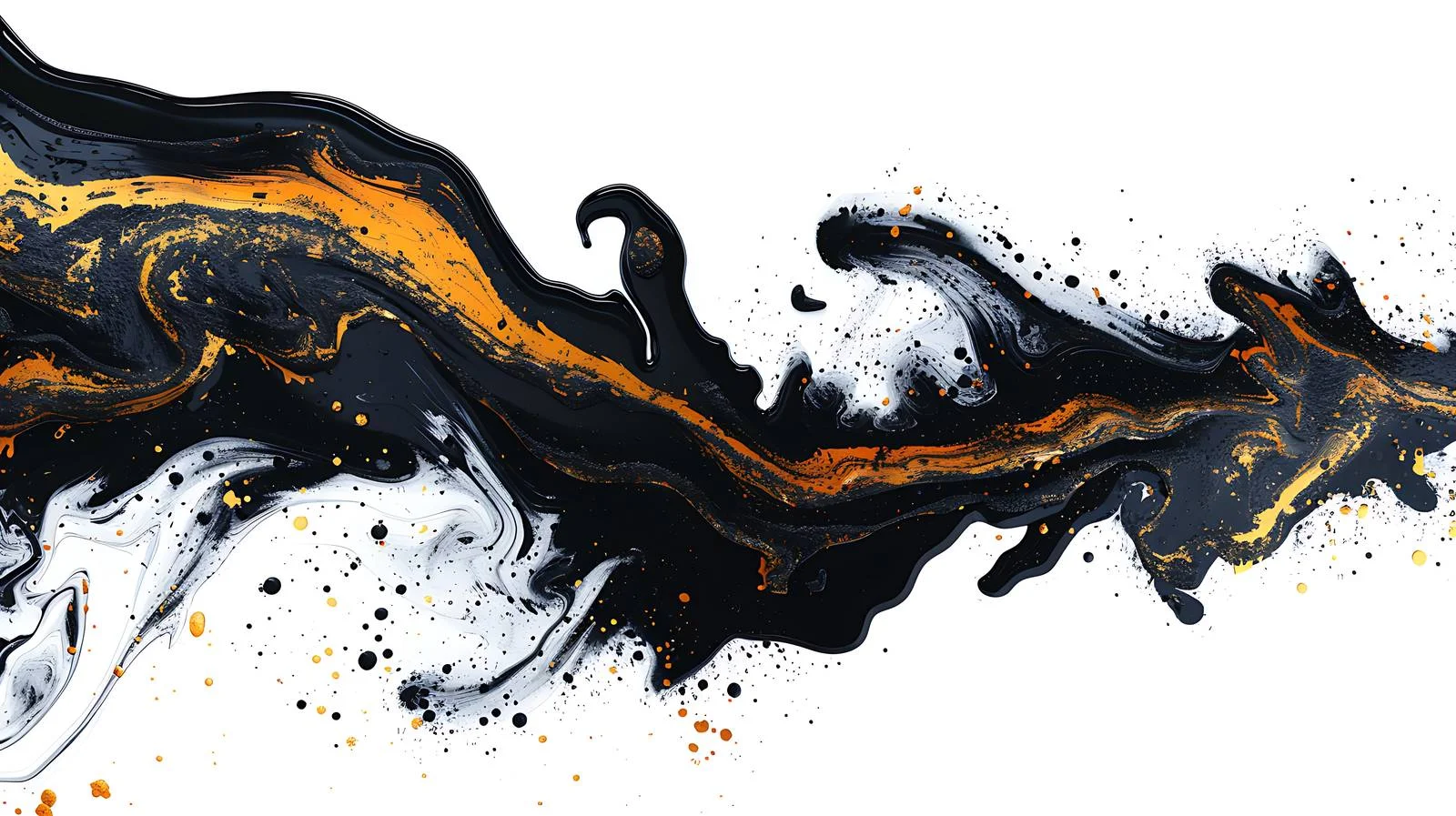 Abstract Oil Spill Stain on Asphalt — free download from Dotvec
