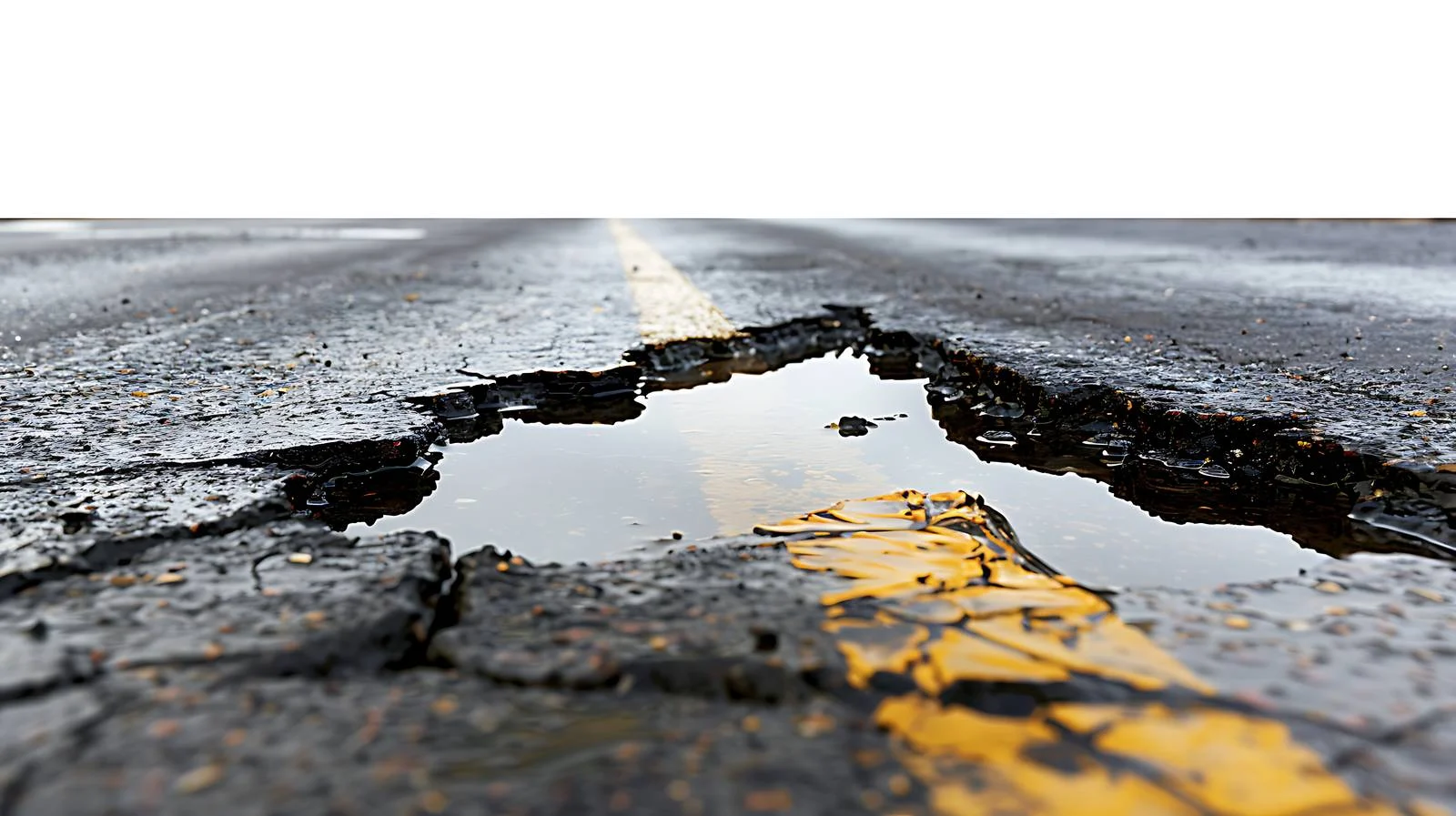 Spilled Oil on Damp Parking Area — free download from Dotvec