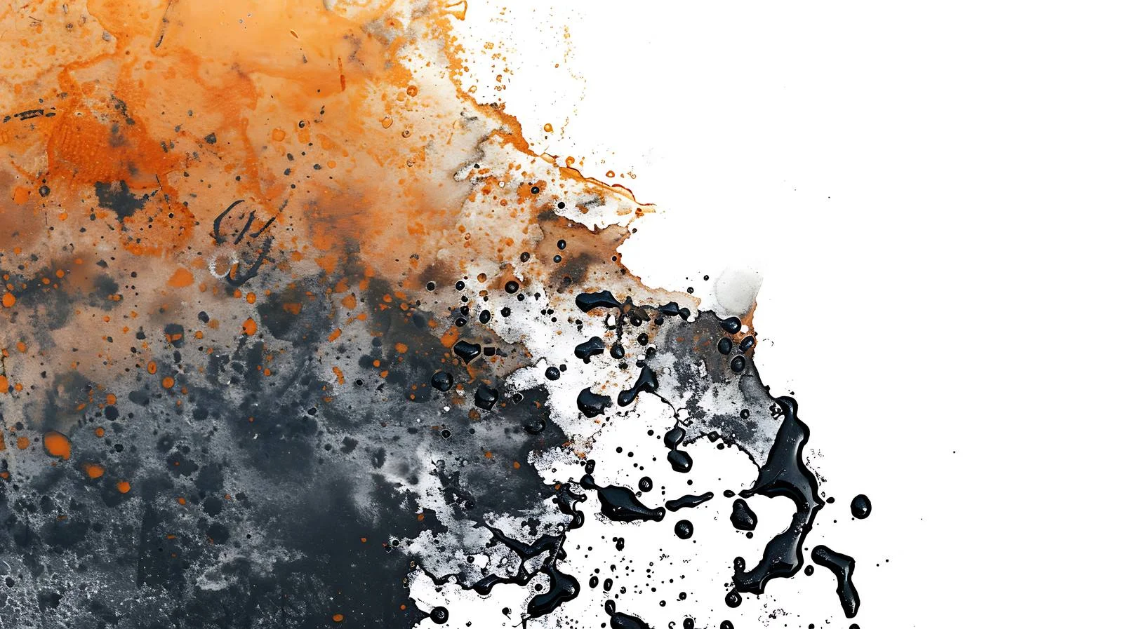 Fuel Stains on Asphalt Surface Spotted — free download from Dotvec