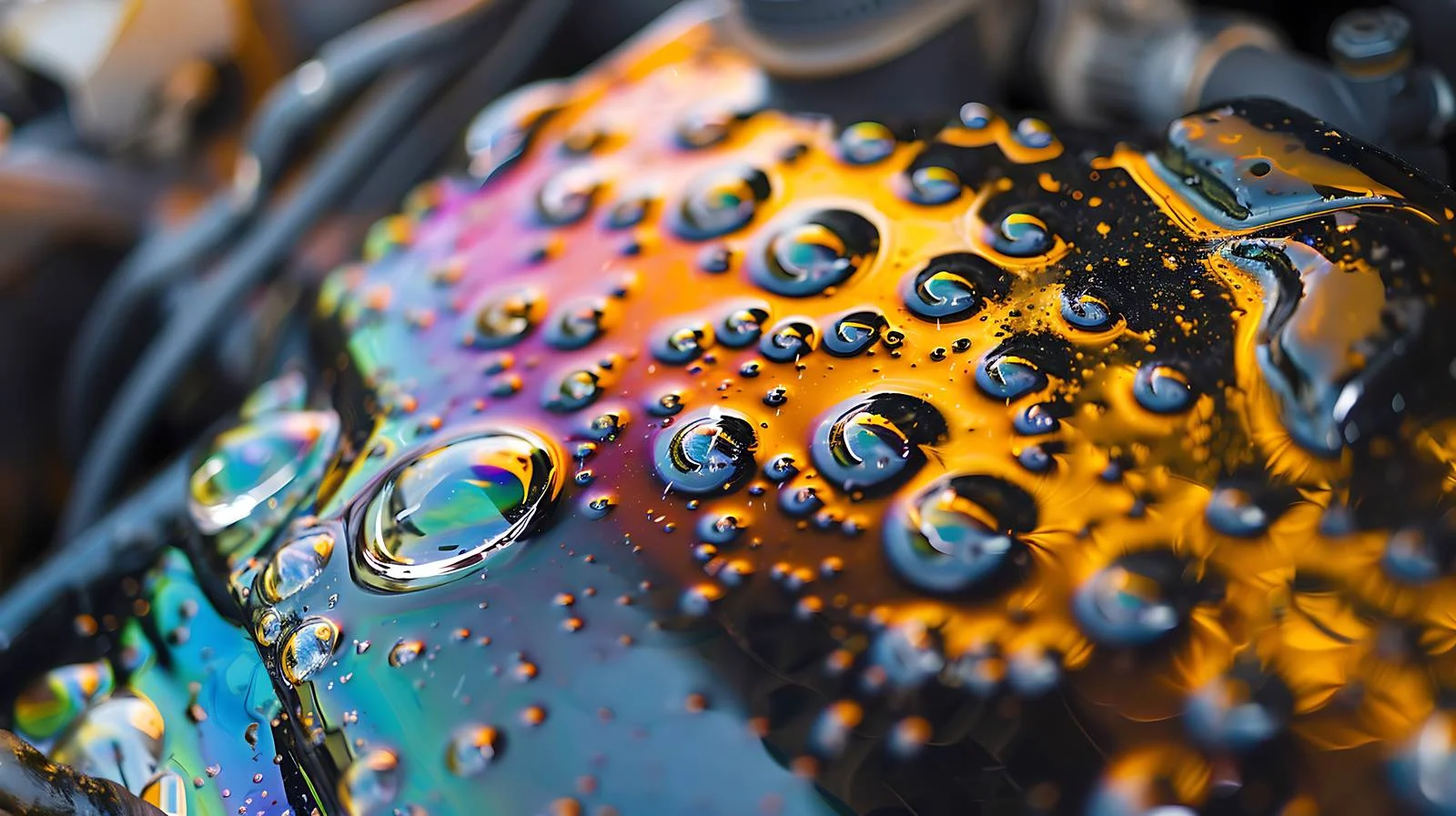 Engine Oil Stains from Leaks Residue — free download from Dotvec