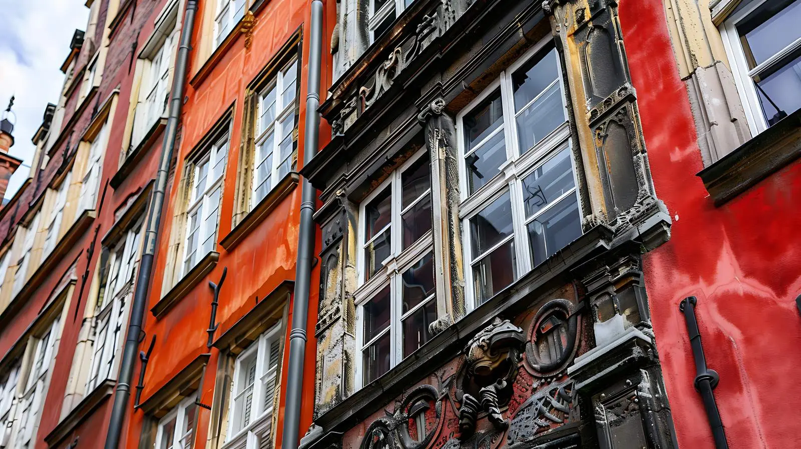 Traditional European Architecture in Gdansk, Poland — free download from Dotvec