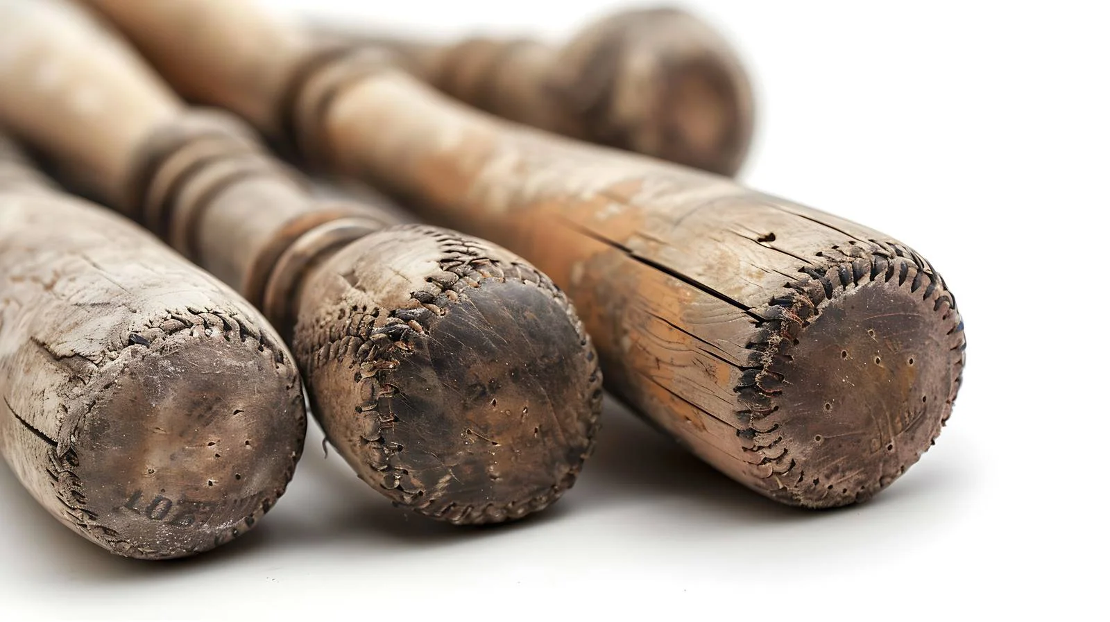 Vintage Baseball Equipment on Wooden Surface — free download from Dotvec