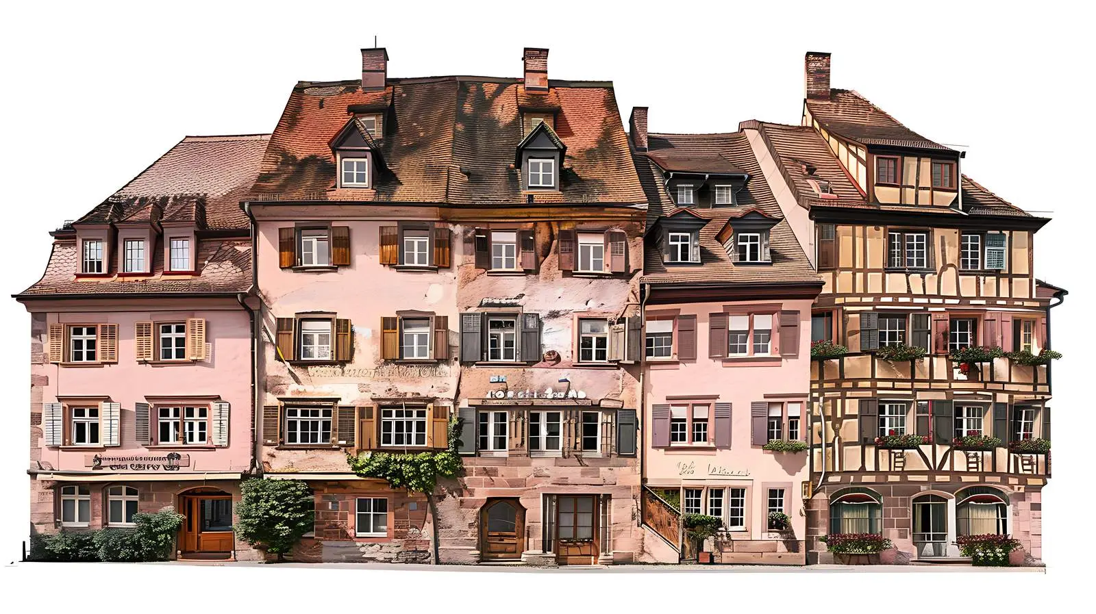 Historic Architecture of Nuremberg, Germany — free download from Dotvec