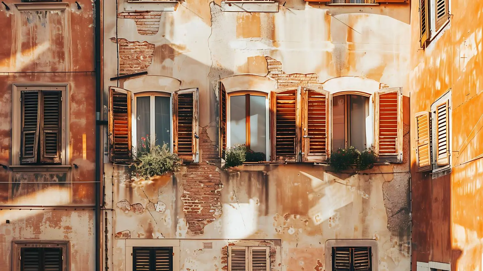 Traditional Italian Historic Architecture Photography — free download from Dotvec