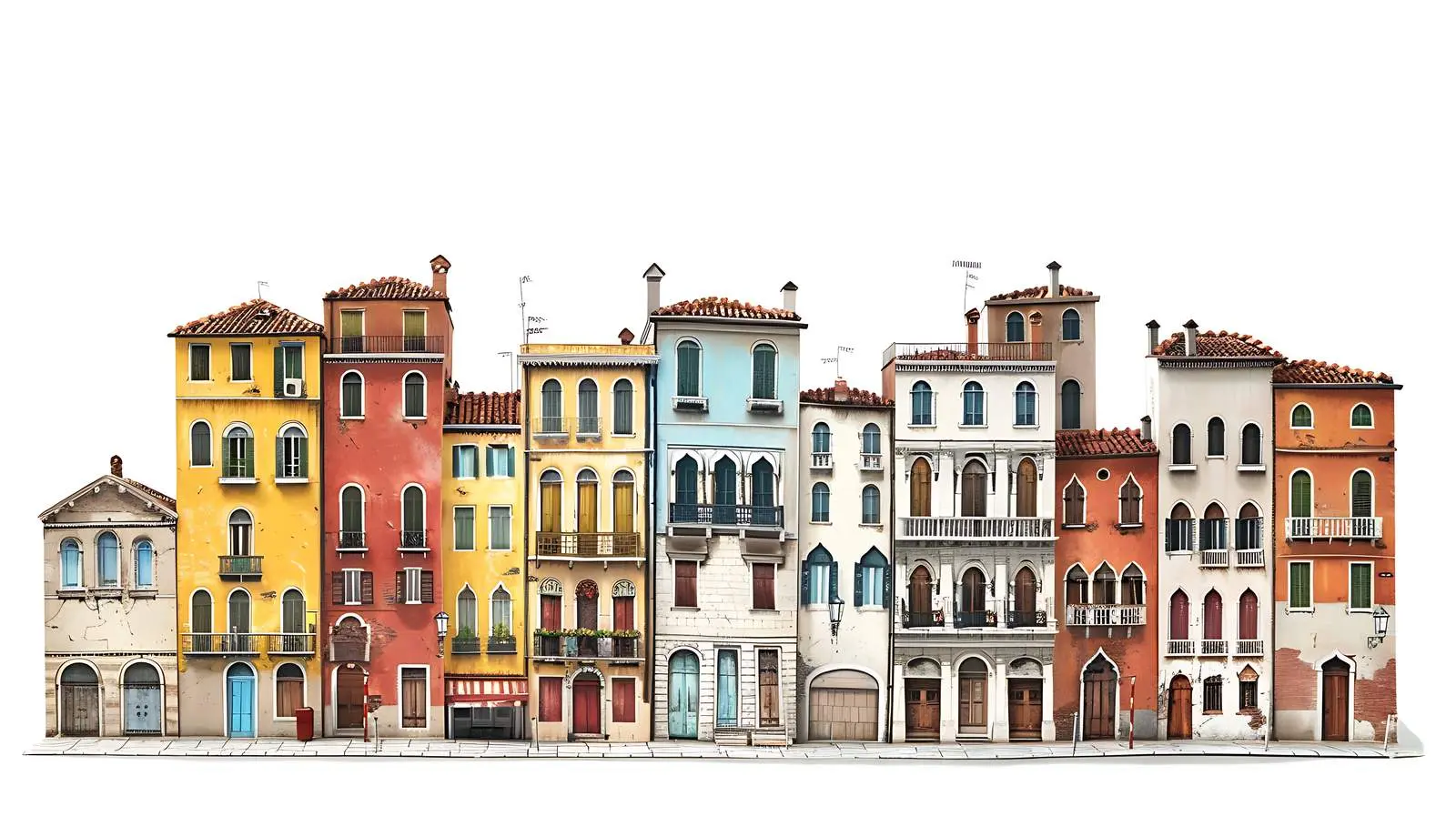 Historic Italian Architecture in Europe — free download from Dotvec