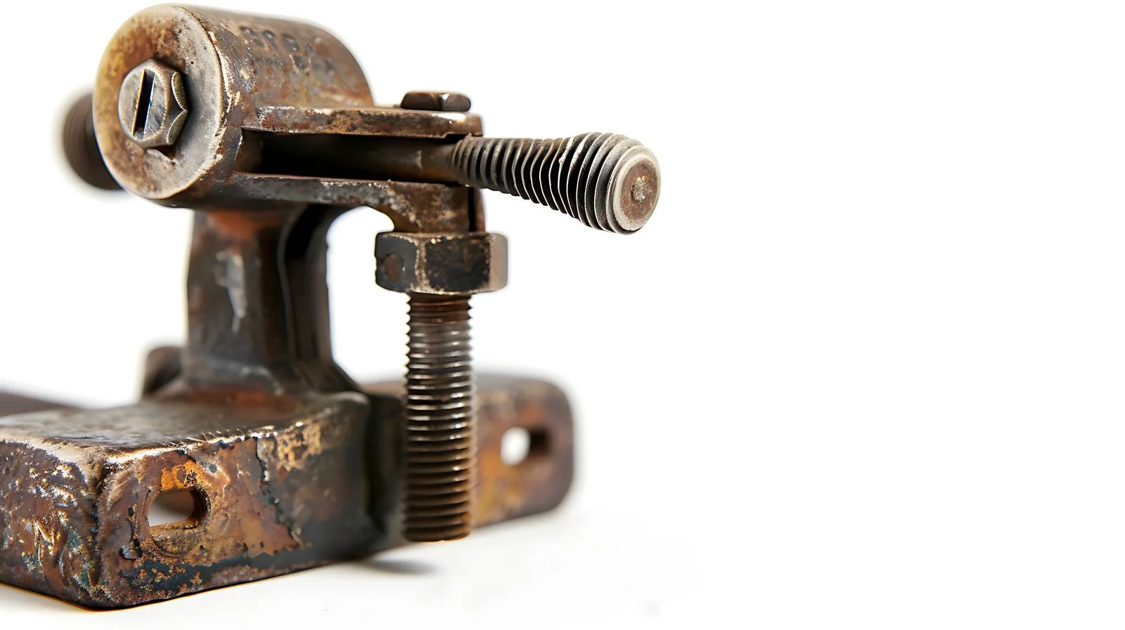 Vintage Locksmith Vise on White Background — free download from Dotvec