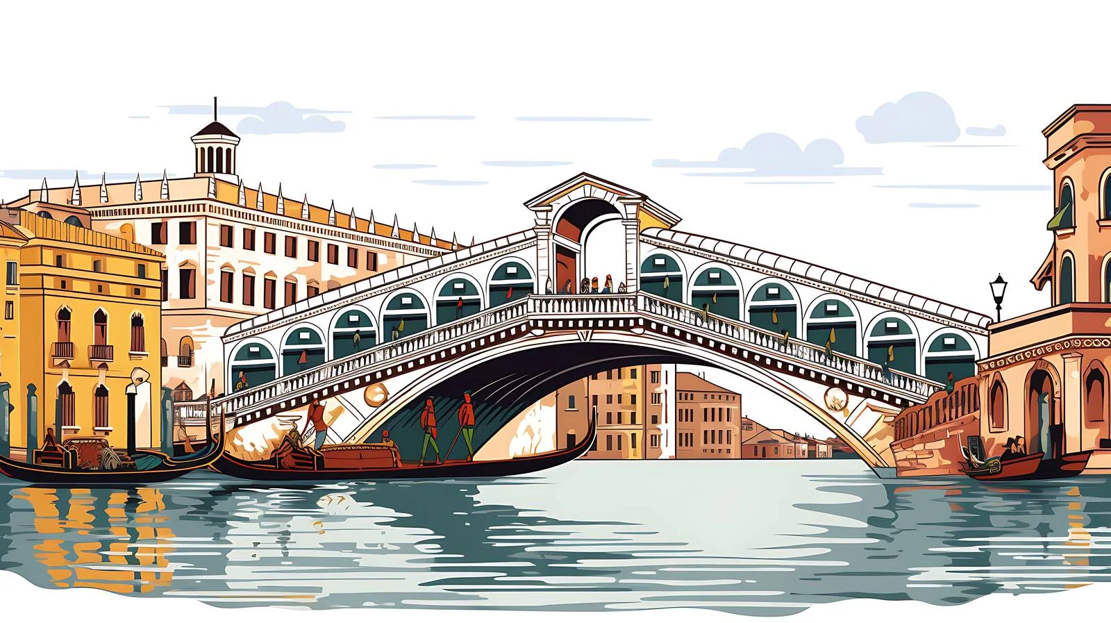 Rialto Bridge in Venice – free venice image from Dotvec