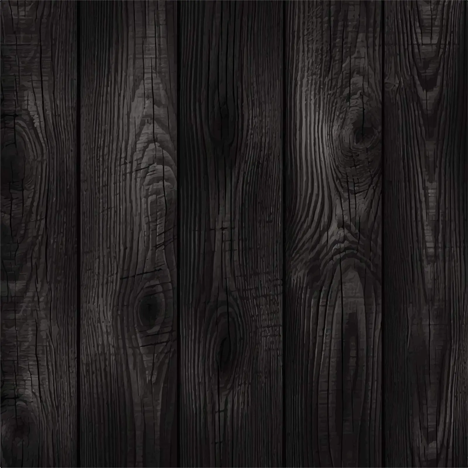 Old Black Wood Texture Vector Background – free grunge design image from Dotvec