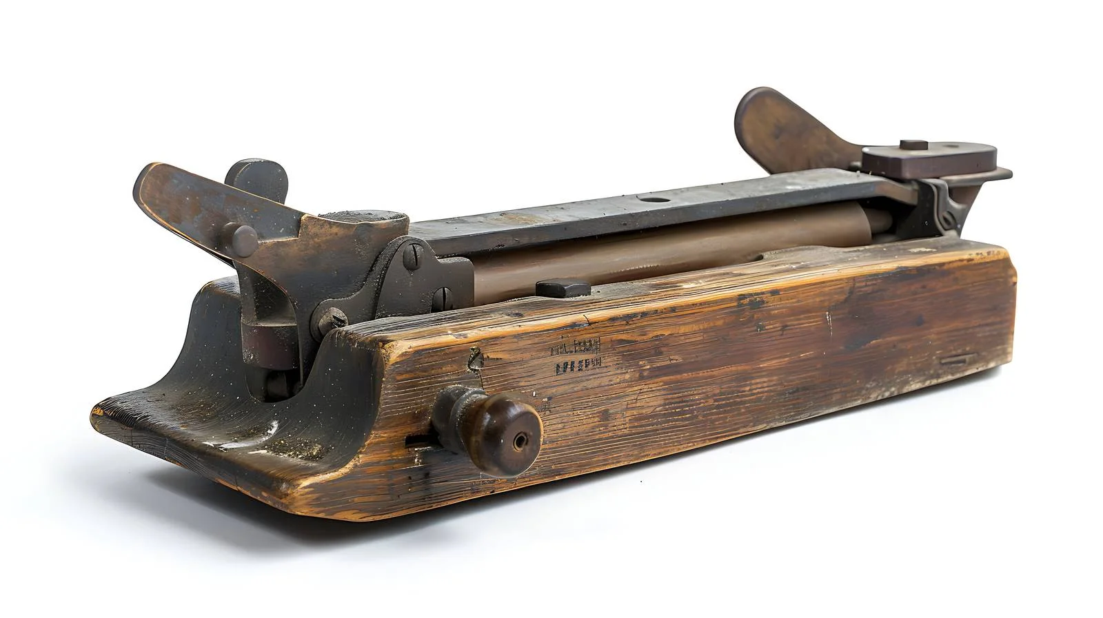 Antique wooden planer for woodworking tasks — free download from Dotvec