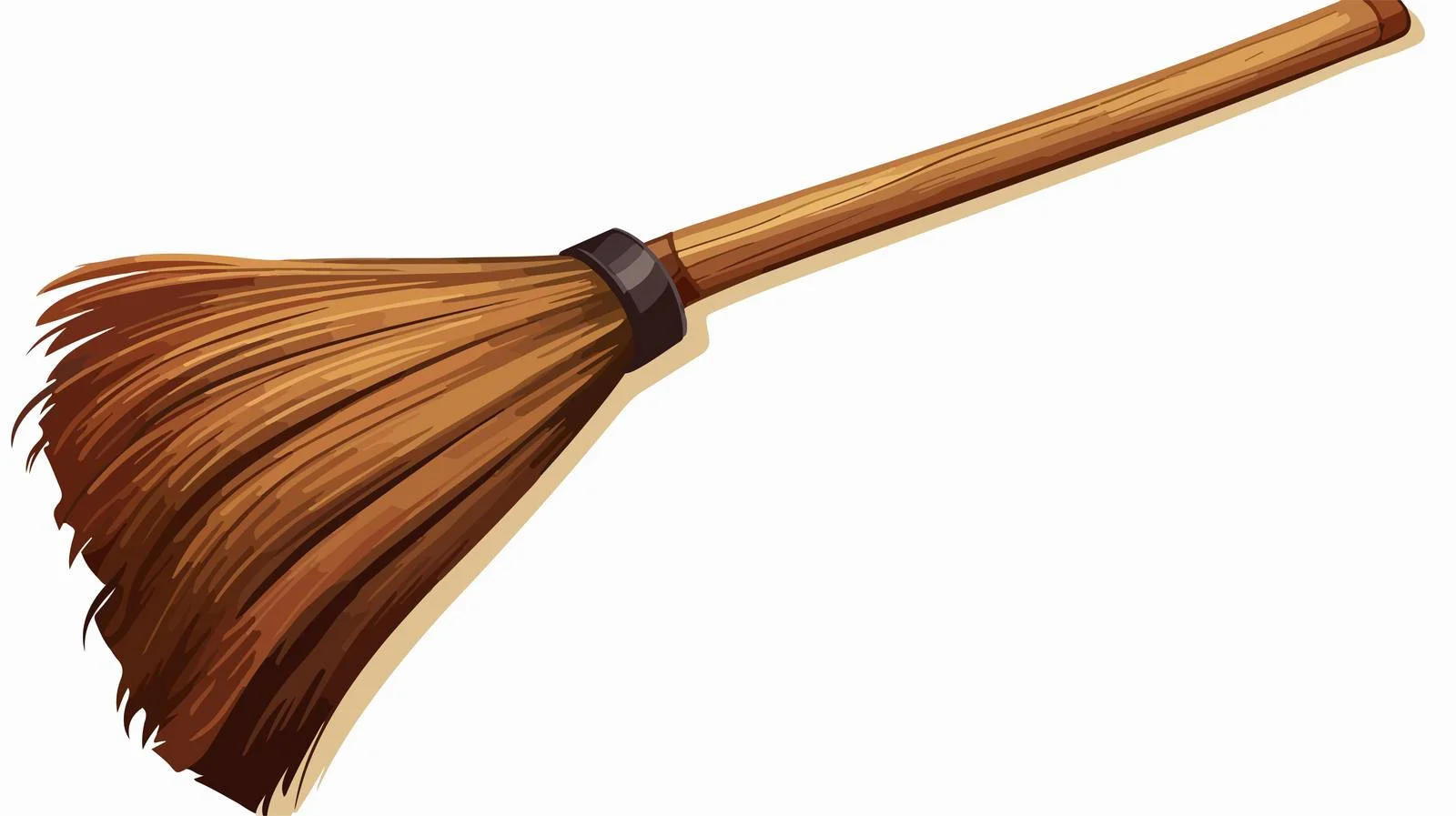 Quality Cartoon Broom — free download from Dotvec