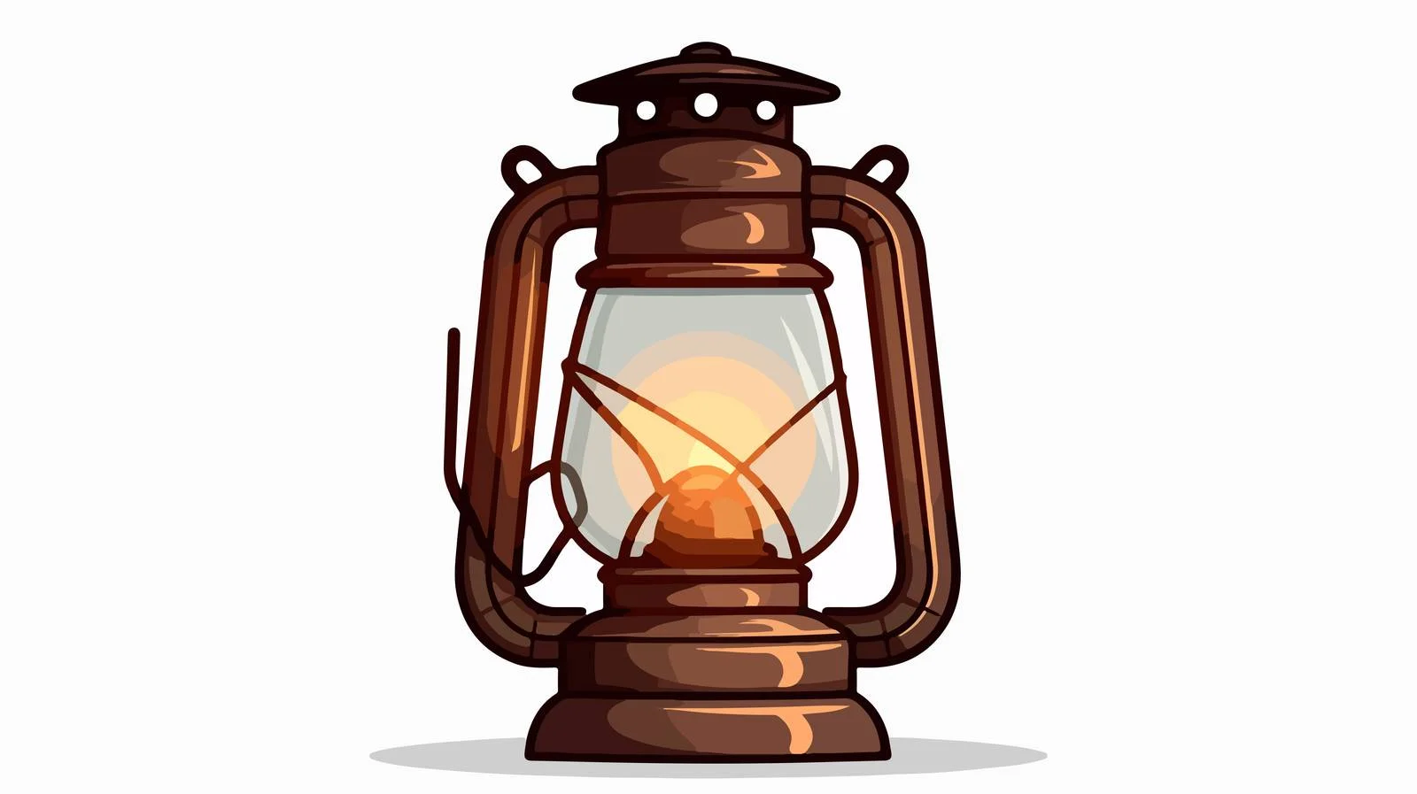 Vintage Lantern Design Illustration — free download from Dotvec