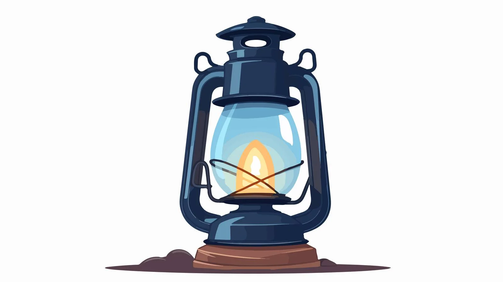 Vintage Lantern Illustration — free download from Dotvec