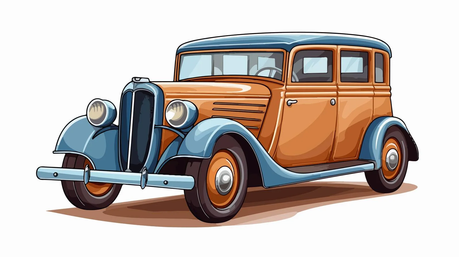 Vintage Classic Car Image — free download from Dotvec
