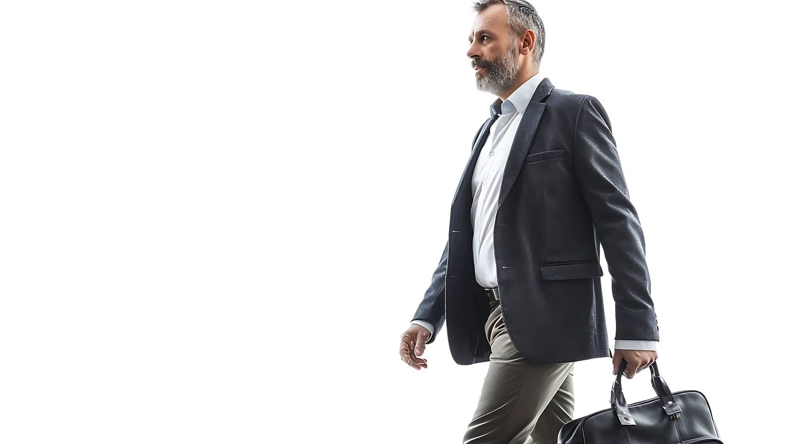 Middle-Aged Man Commuting – free formalwear image from Dotvec