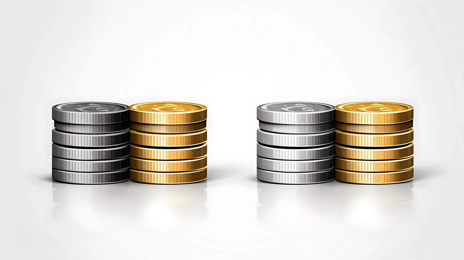 Euro Coin Stack Banking Icon — free download from Dotvec