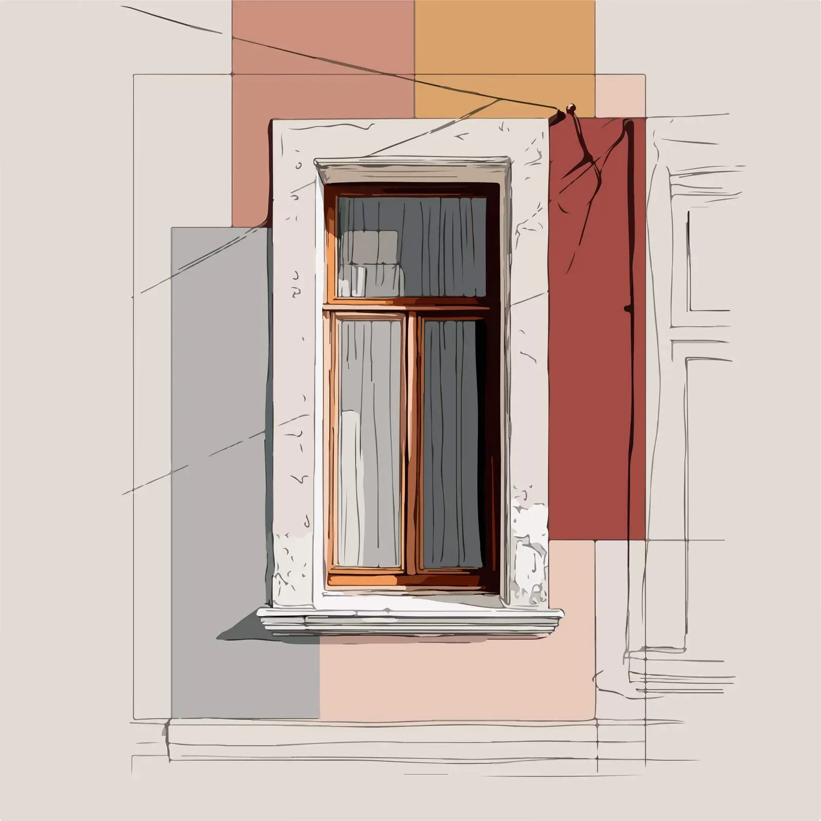 Minimalistic Window Art — free download from Dotvec