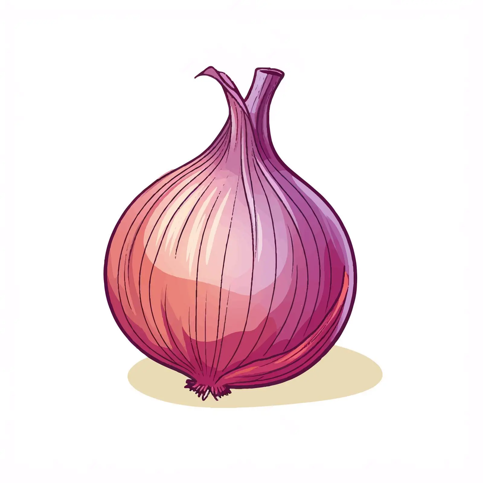 Organic Fresh Onion Design Vector Illustration — free download from Dotvec