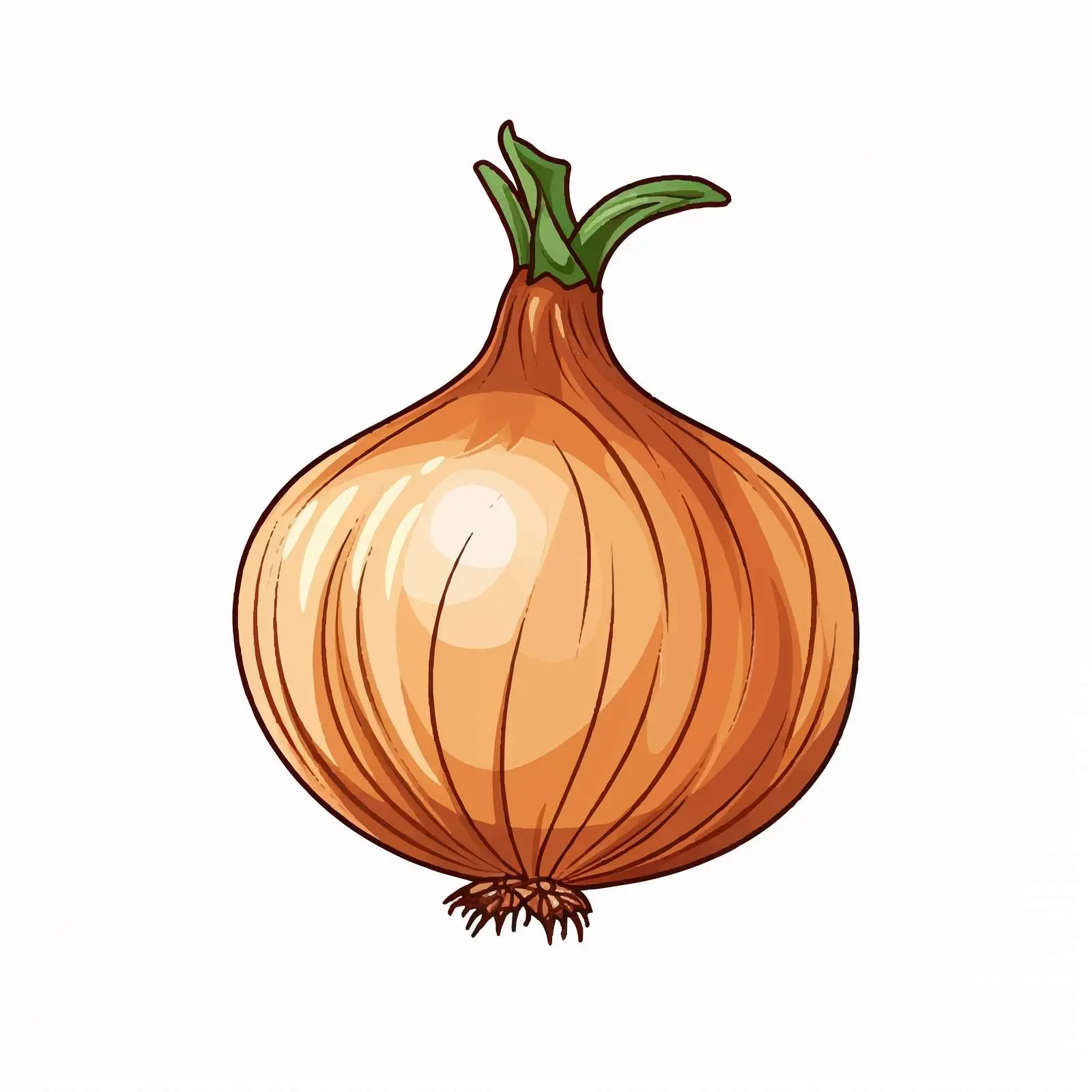 Organic Onion Design for Healthy Cuisine — free download from Dotvec