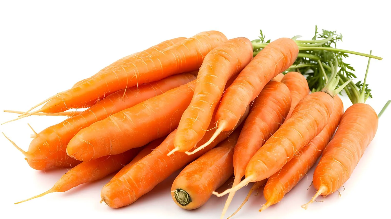 Vibrant Harvested Carrots at Market Stall — free download from Dotvec