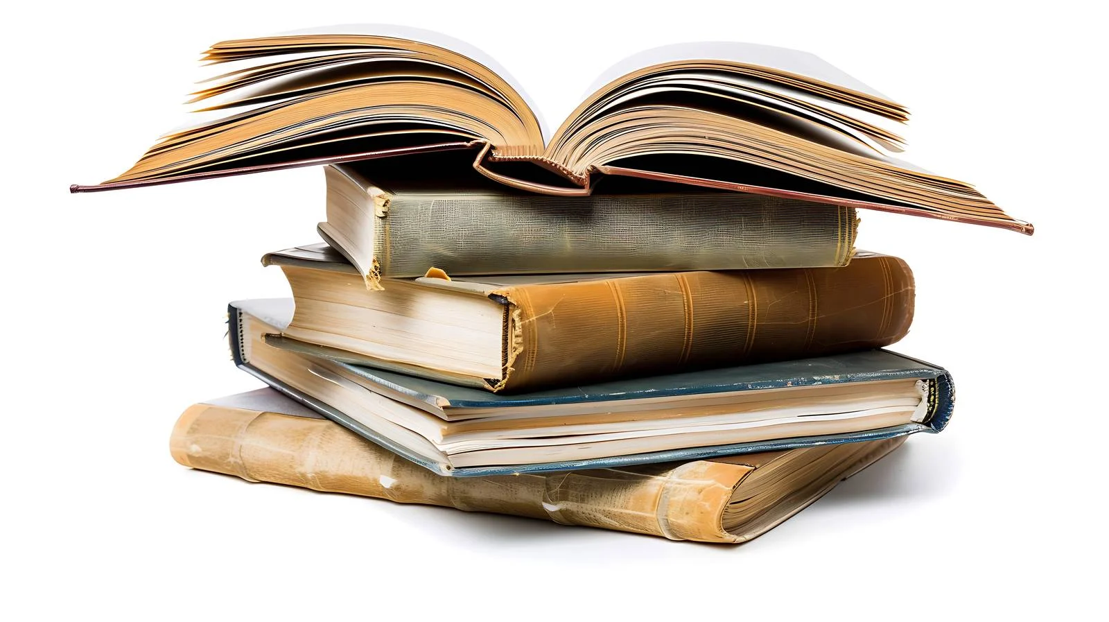 Educational Book Stack in Library Setting — free download from Dotvec