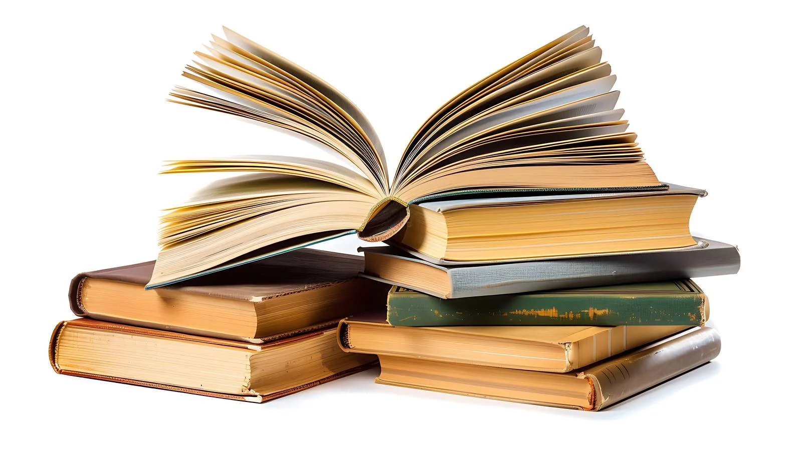 Educational Book Stack in Library — free download from Dotvec