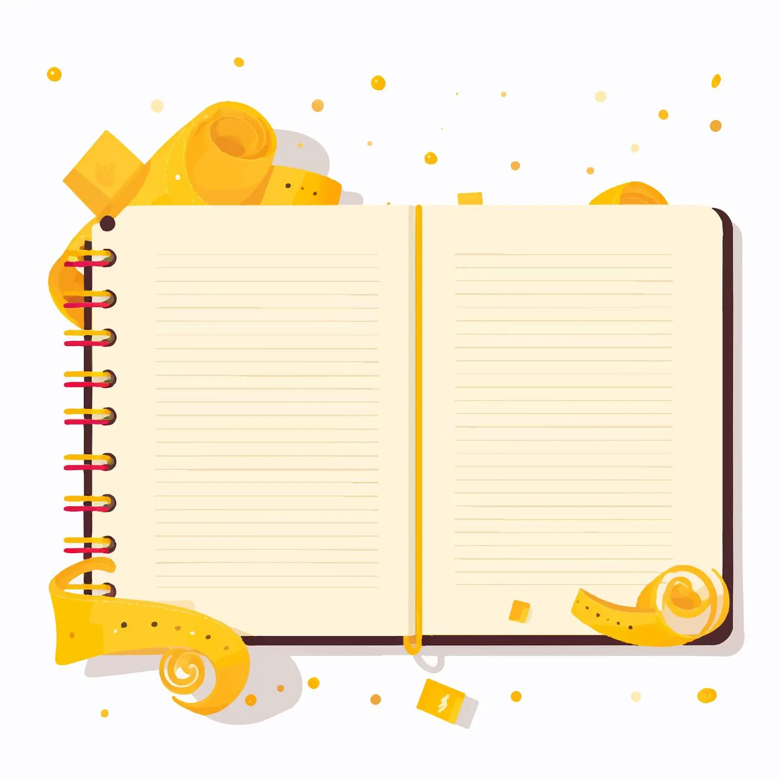 Open Notepad with Clean Sheets and Bookmarks — free download from Dotvec