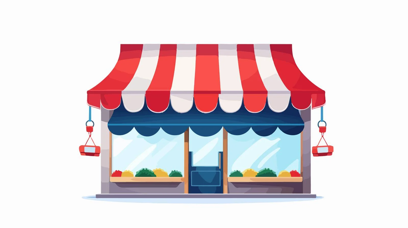 Storefront Sign Vector Illustration — free download from Dotvec