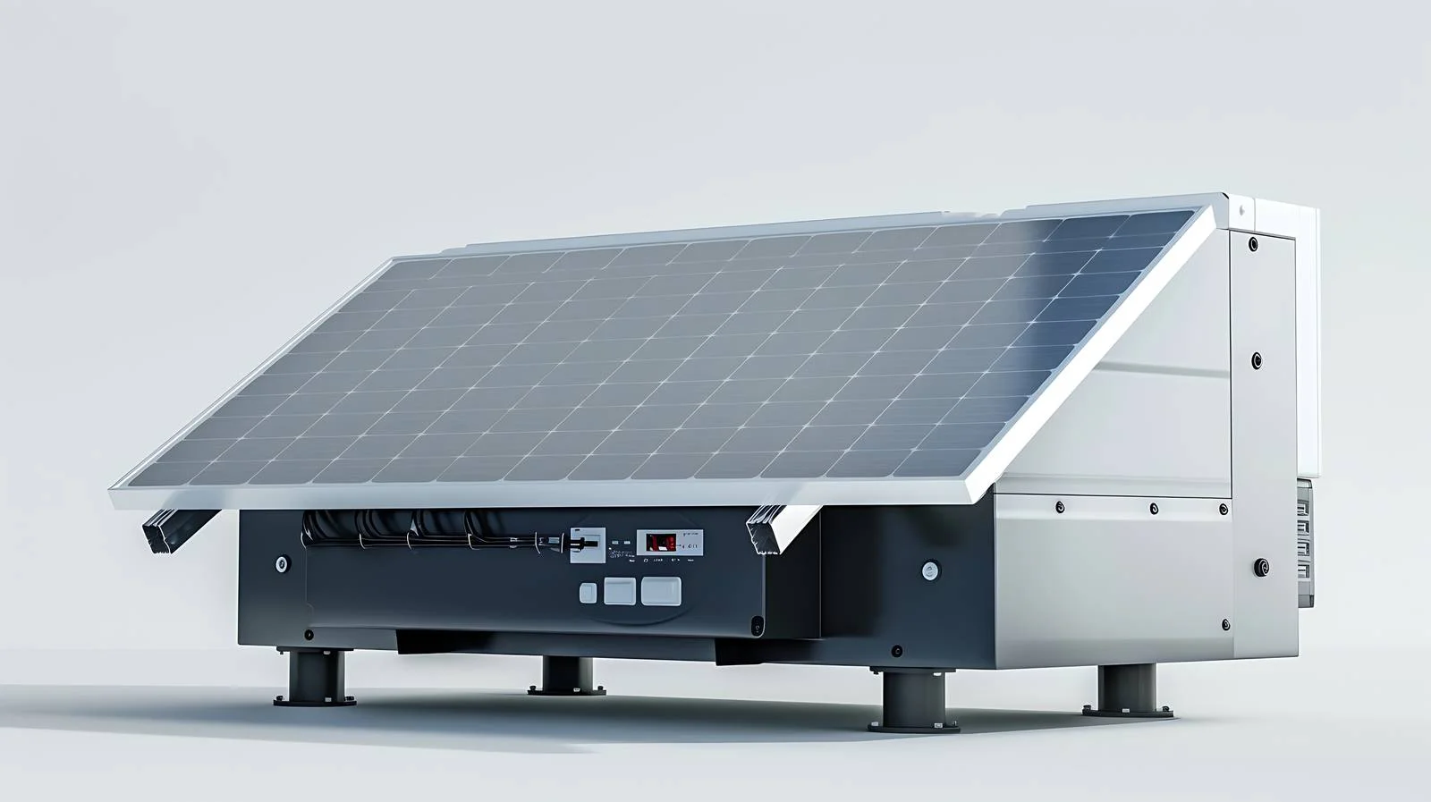Solar Inverter Rear View — free download from Dotvec