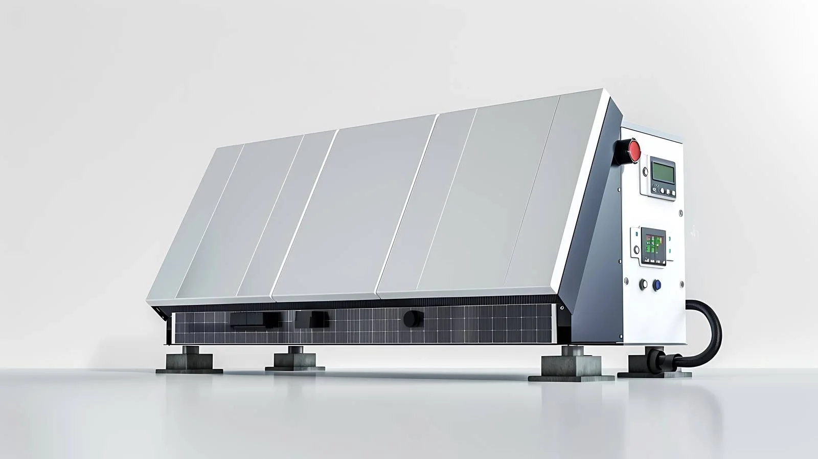 Solar Inverter Rear View — free download from Dotvec