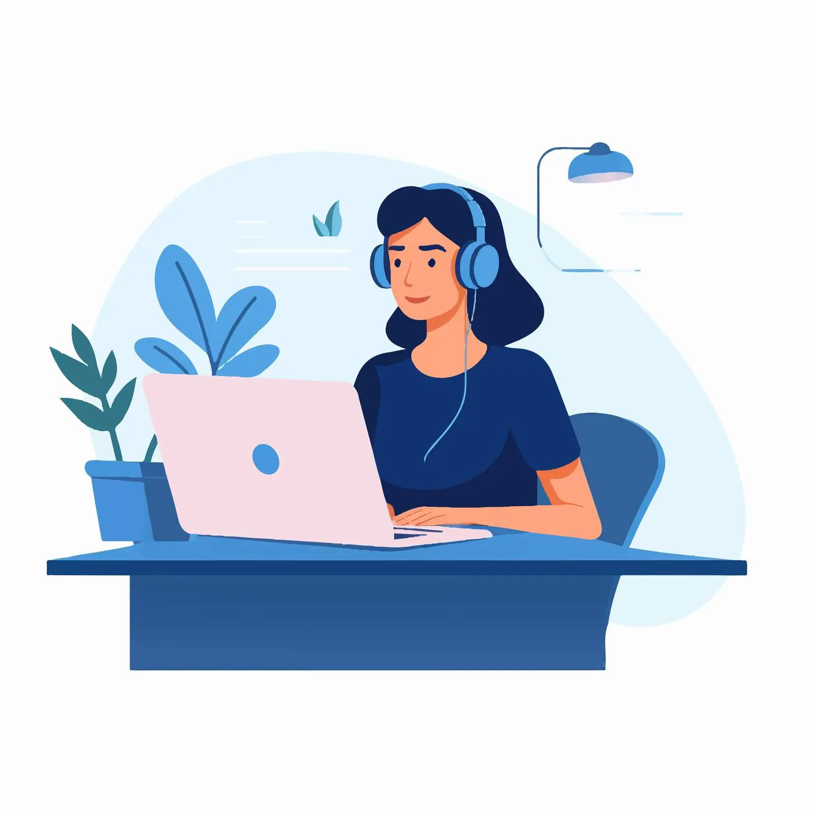 Call Center Operator Consulting Clients Online — free download from Dotvec