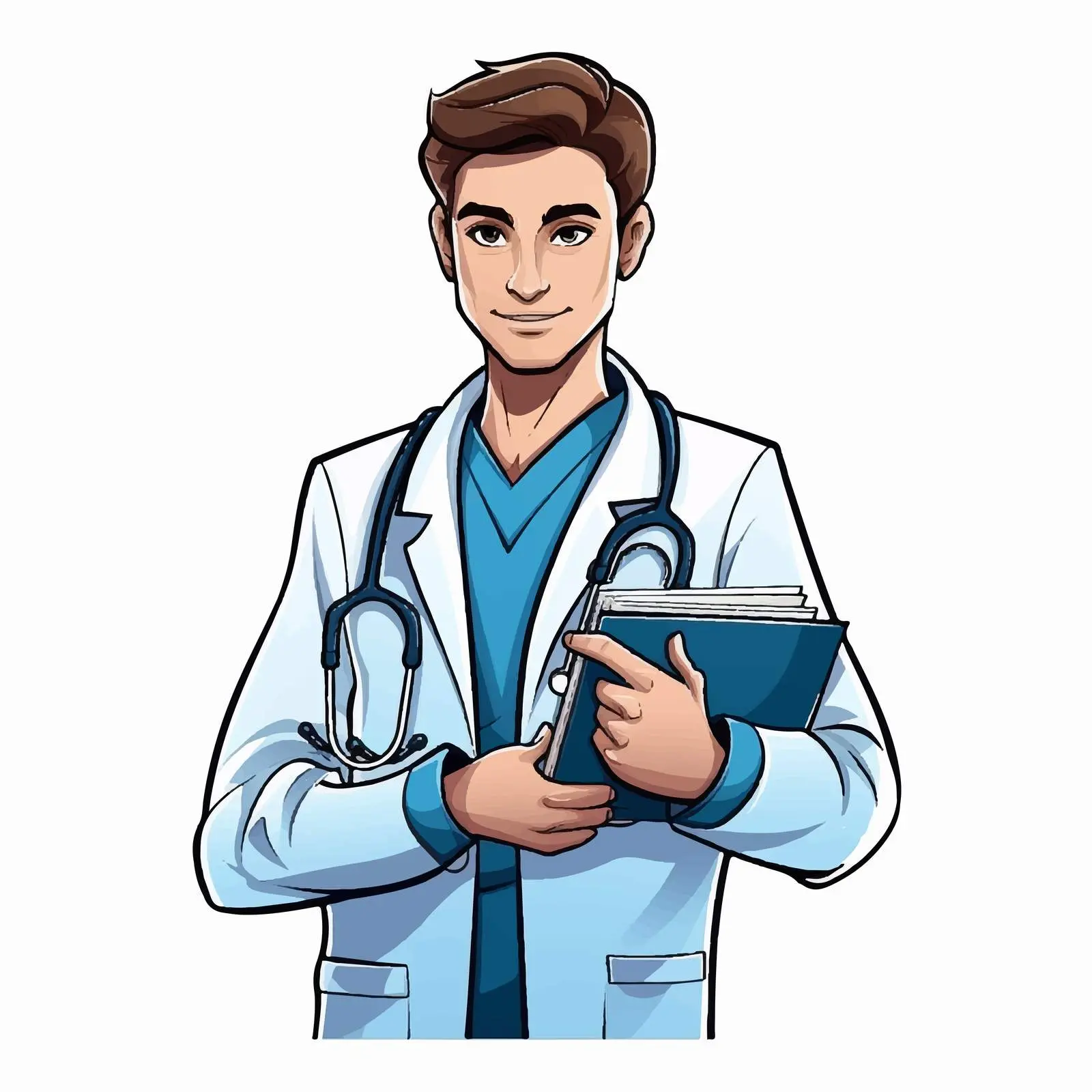 Cartoon Medical Order Icon Vector Illustration — free download from Dotvec