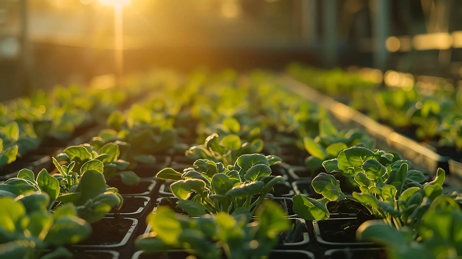 Organic Hydroponic Garden in Greenhouse — free download from Dotvec