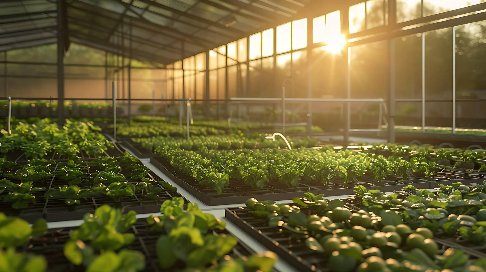 Organic Hydroponic Veg Garden Greenhouse — free download from Dotvec