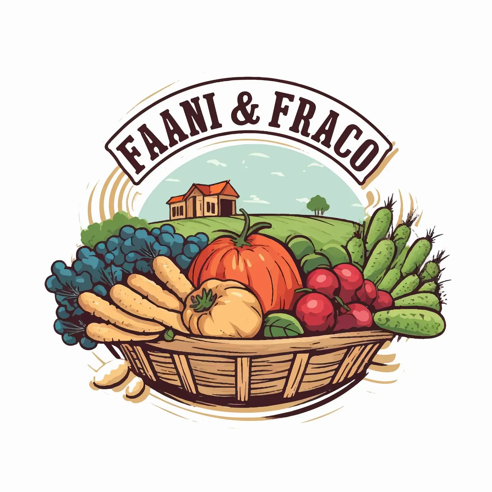 Fresh Organic Products Vector Illustration — free download from Dotvec