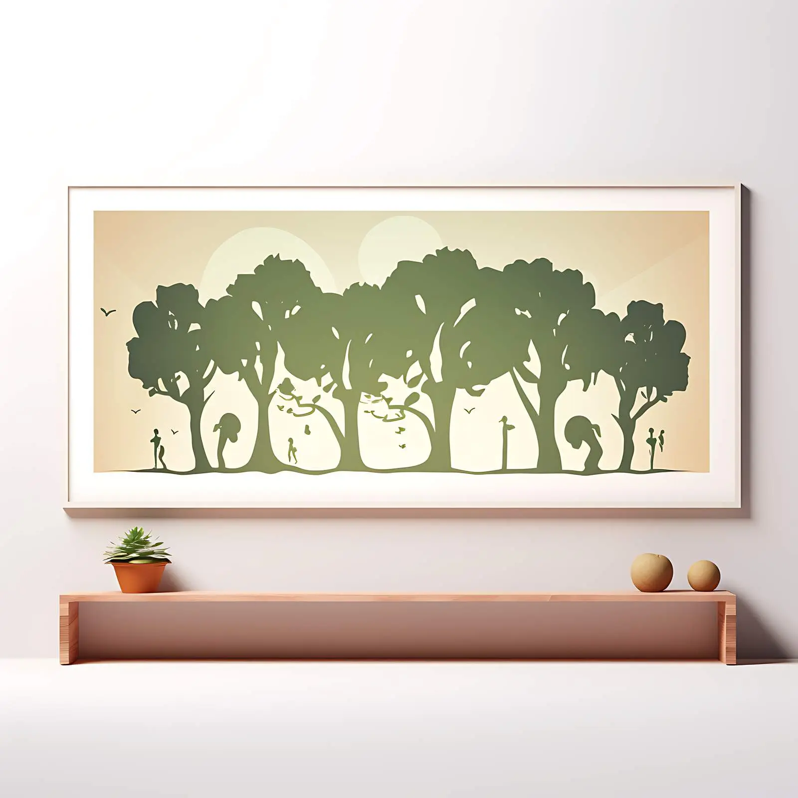 Summer Day Shadows of Organic Trees — free download from Dotvec