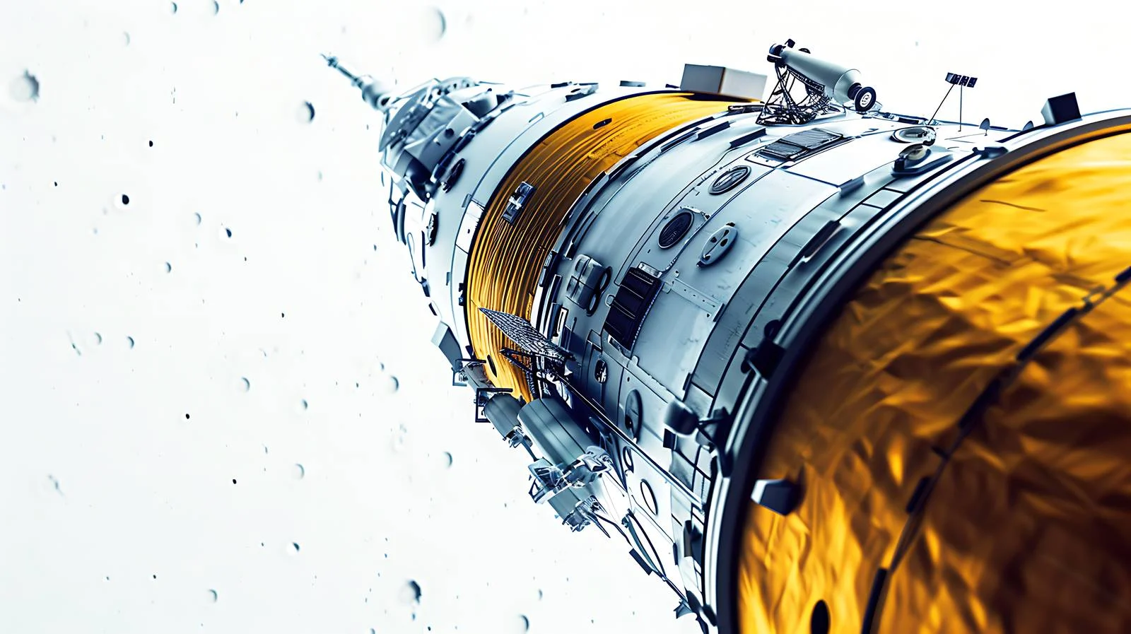 Orion Spacecraft on Moon Launchpad — free download from Dotvec