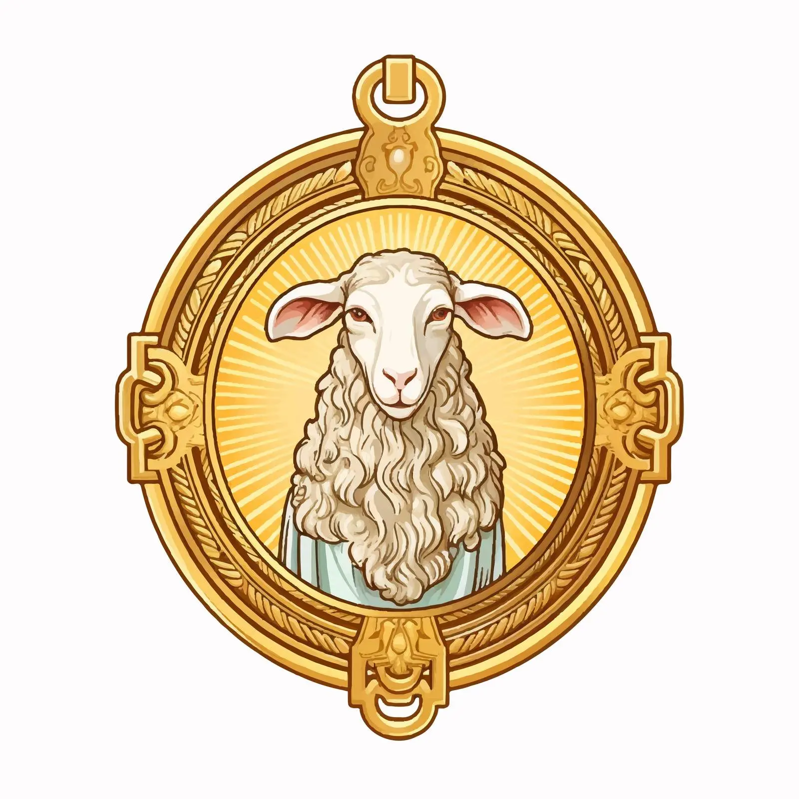 Orthodox Traditional Art: Behold the Lamb of God — free download from Dotvec
