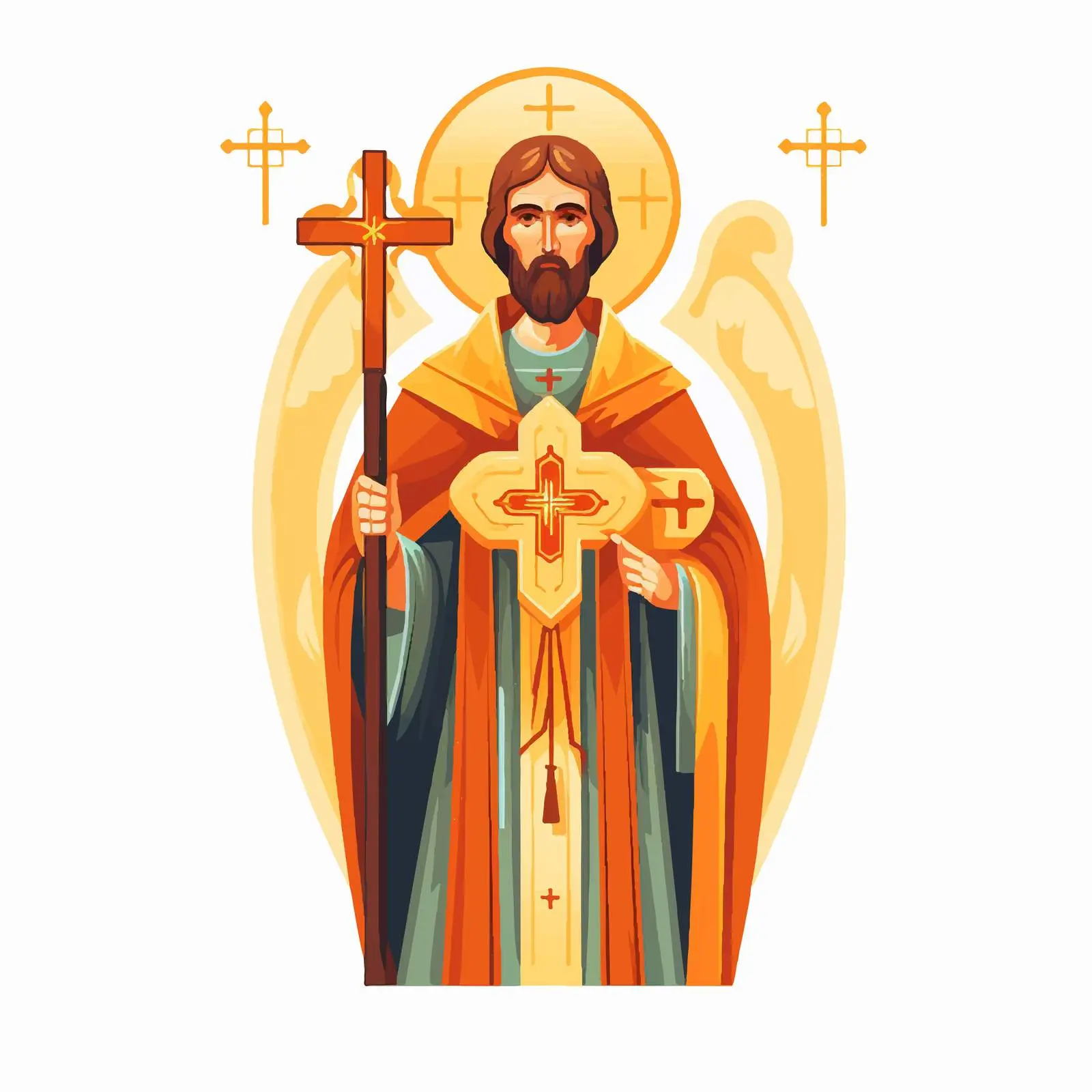 Orthodox Traditional Image of Mark the Apostle — free download from Dotvec