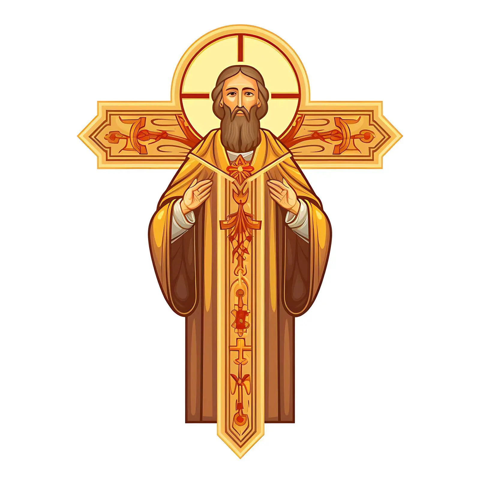 Traditional Orthodox Image of Mark the Apostle – free church image from Dotvec