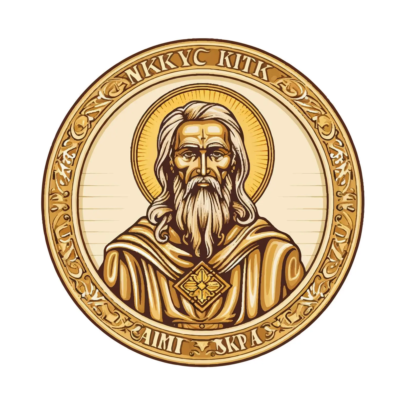 Saint Joanikije of Devic Traditional Artwork — free download from Dotvec