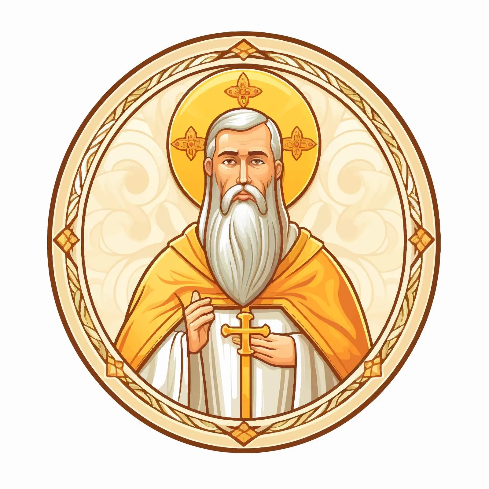 Orthodox Traditional Image of Saint Joanikije — free download from Dotvec