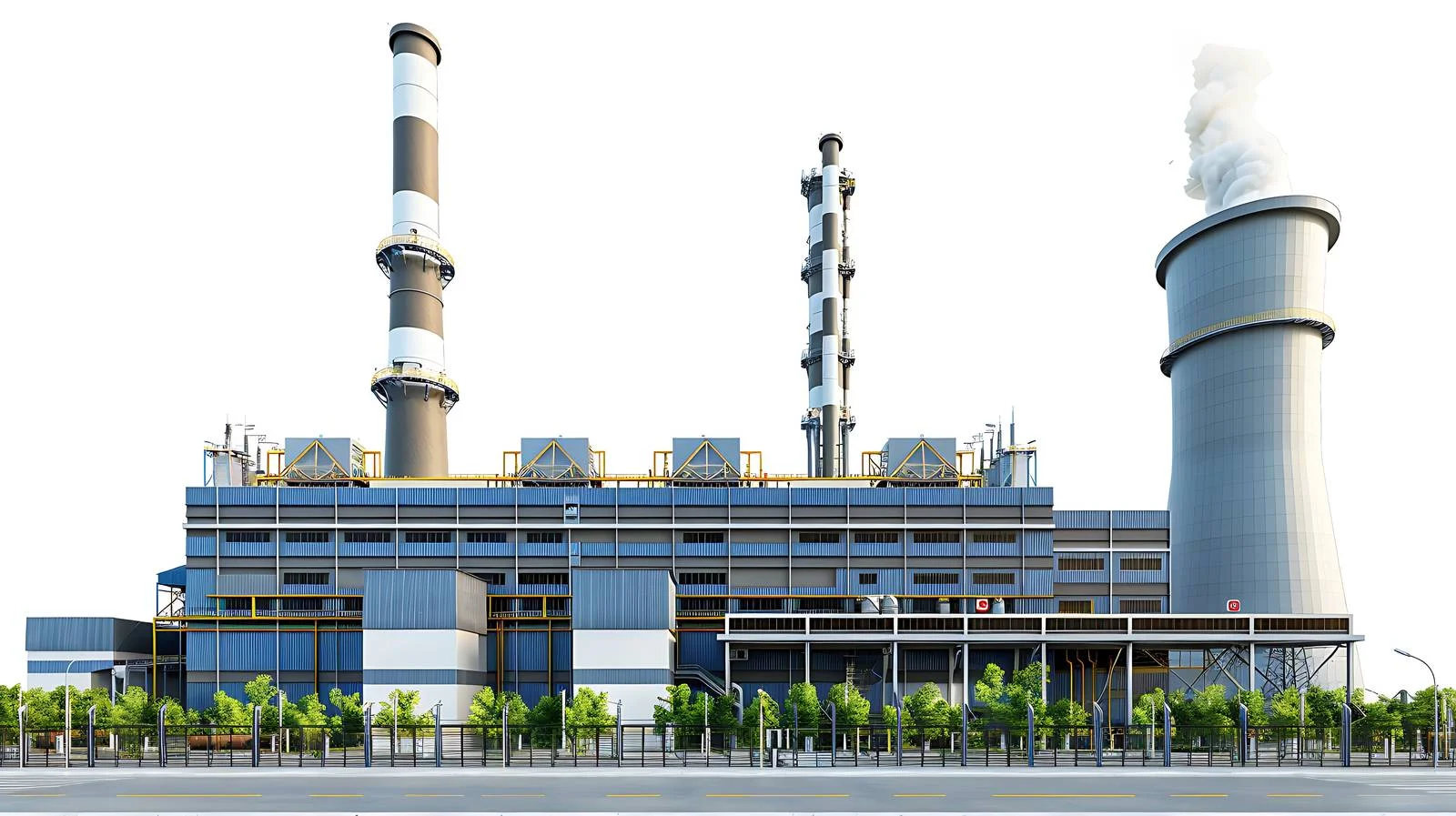 Vietnam Thermal Power Plant Exterior — free download from Dotvec