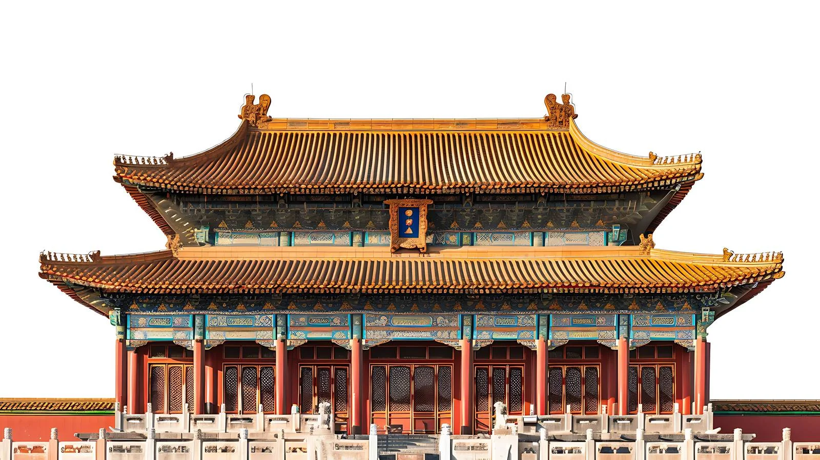 Captivating View of Shenwu Gate in Forbidden City — free download from Dotvec