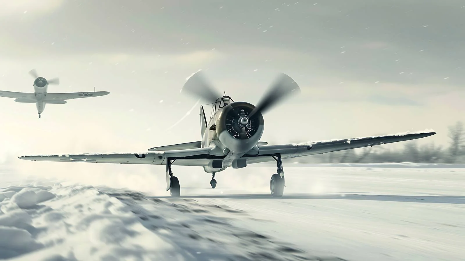 Intense P-47 Thunderbolt Pursues Focke-Wulf 190 — free download from Dotvec
